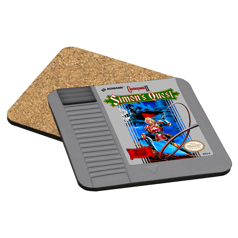Castlevania II Simon's Quest NES Drink Coaster