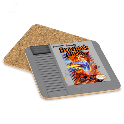 Castlevania III Dracula's Curse NES Drink Coaster