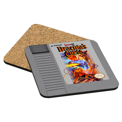 Castlevania III Dracula's Curse NES Drink Coaster
