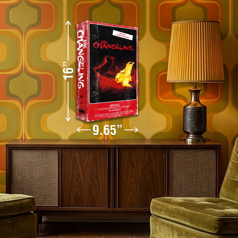 The Changeling Supersized VHS Wall Art