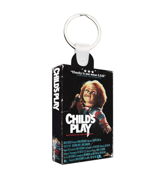 Child's Play Mini VHS Keychain