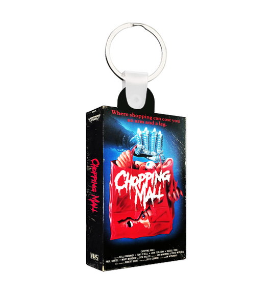 Chopping Mall Mini VHS Keychain