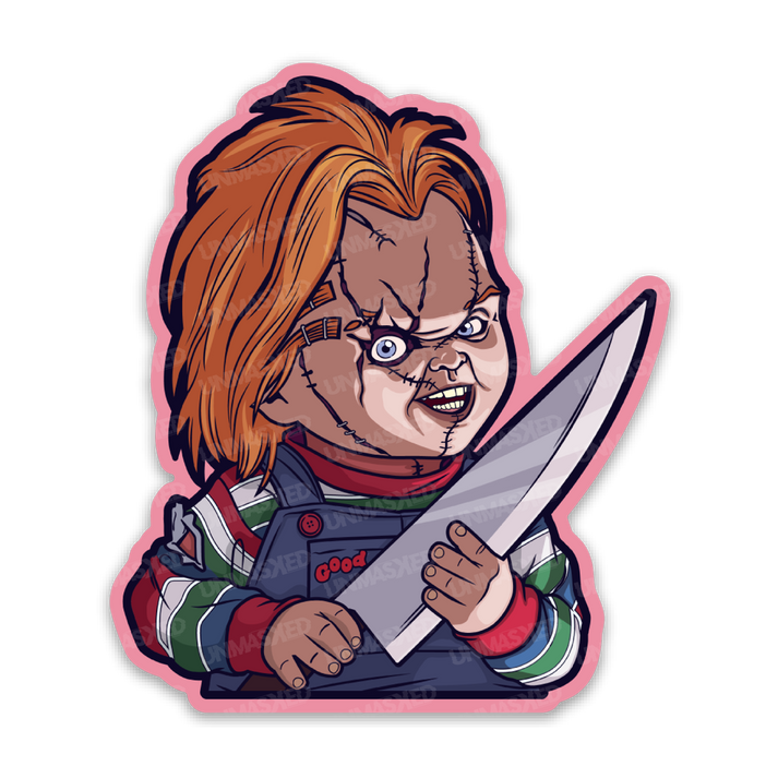 Chucky Sticker – UNMASKED