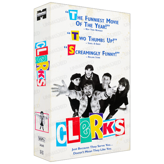 Clerks Oversized VHS Plaque