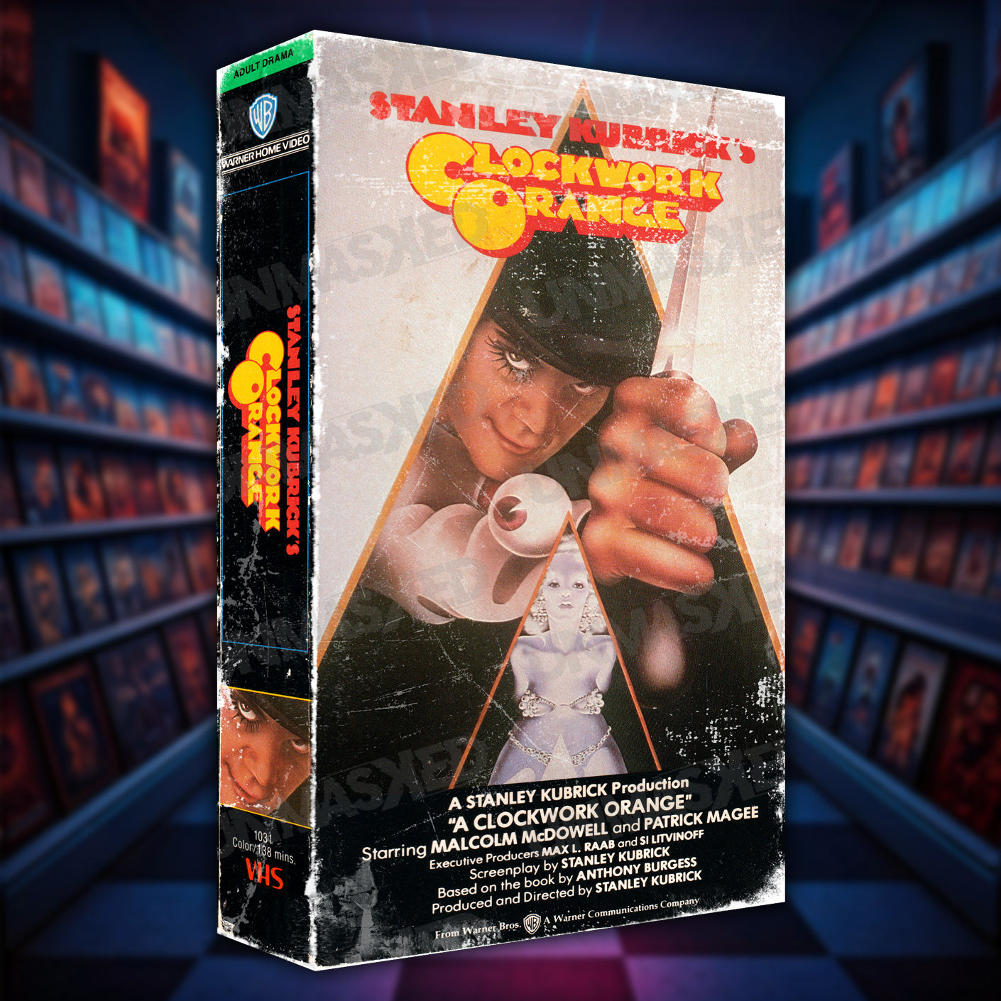 A Clockwork Orange Supersized VHS Wall Art – UNMASKED