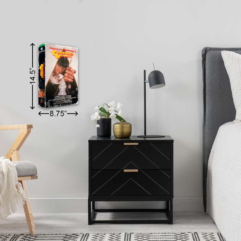 A Clockwork Orange Supersized VHS Wall Art