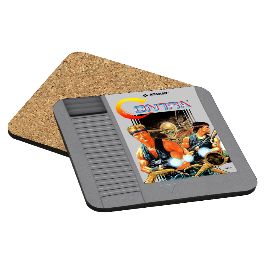 Contra NES Drink Coaster