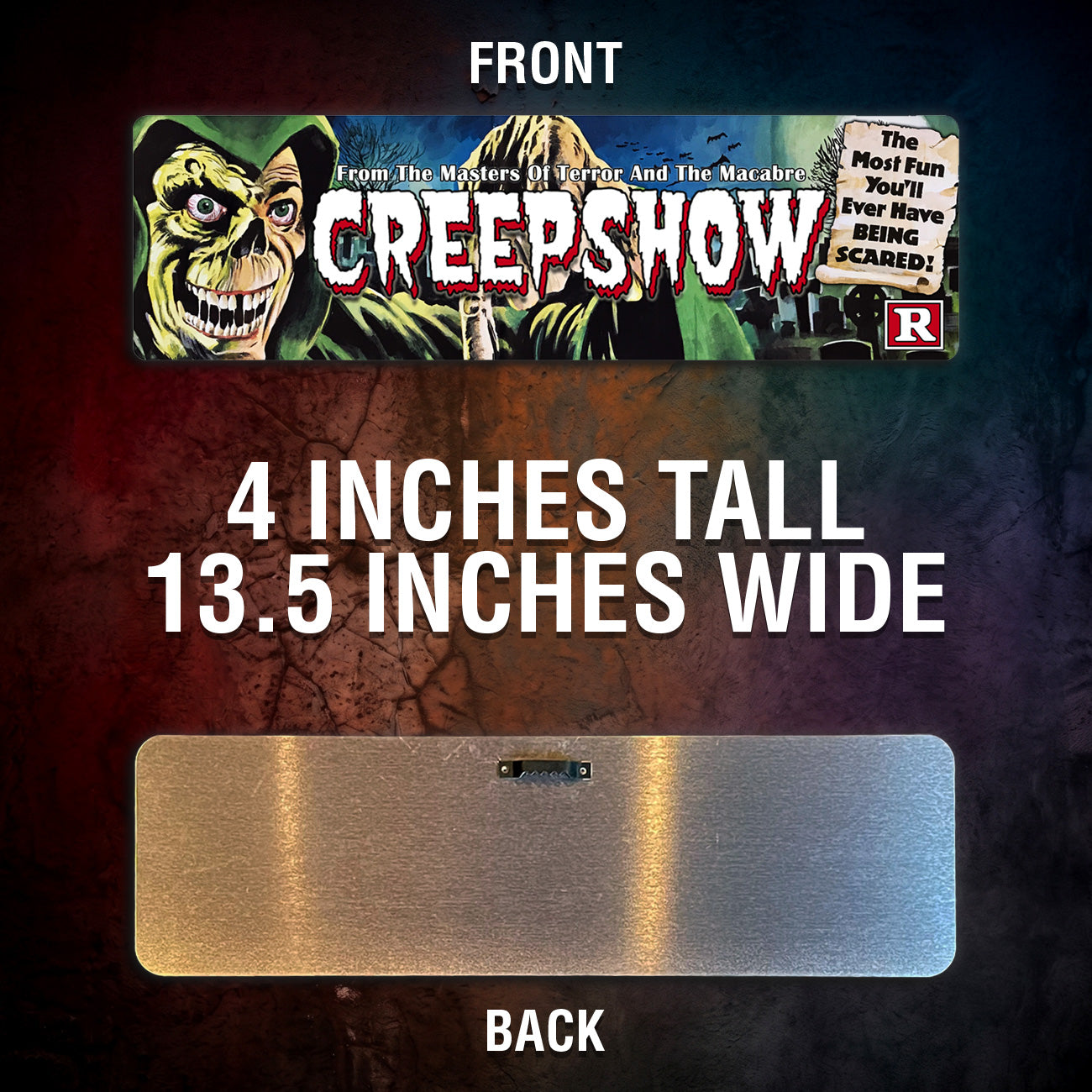 Creepshow Aluminum Street Sign