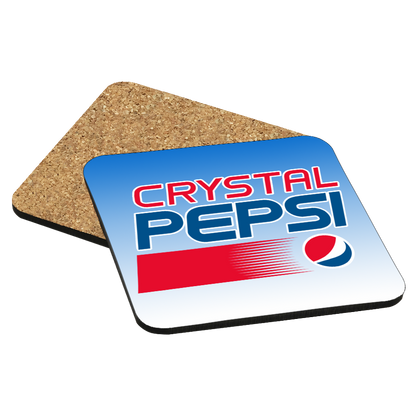 Crystal Pepsi Drink Coaster
