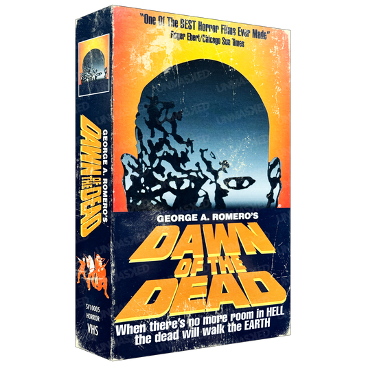 Dawn of the Dead Oversized VHS Plaque