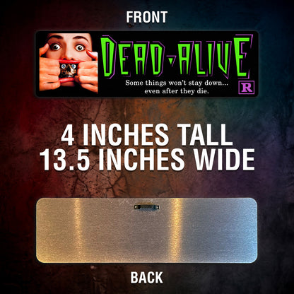 Dead Alive Aluminum Street Sign