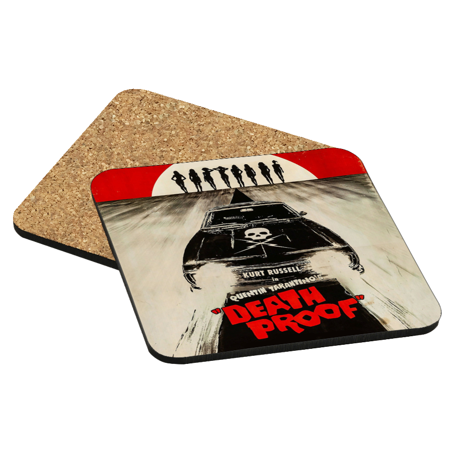 Death Proof Drink Coaster