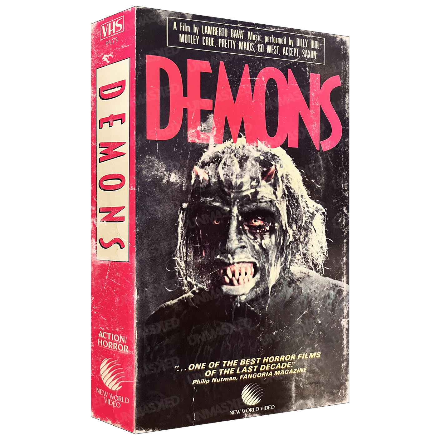 Demons Oversized VHS Plaque