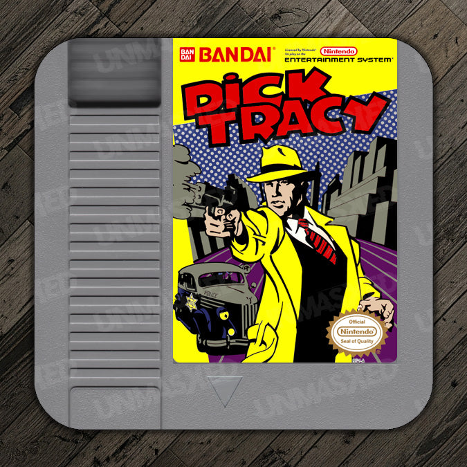 Dick Tracy NES Drink Coaster