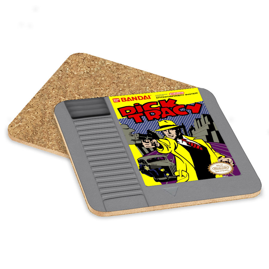 Dick Tracy NES Drink Coaster