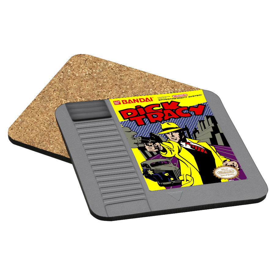 Dick Tracy NES Drink Coaster