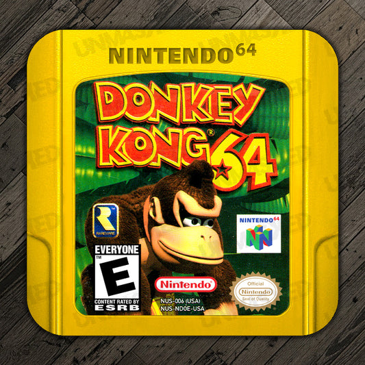 Donkey Kong 64 N64 Drink Coaster