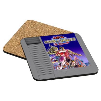 Double Dragon II The Revenge NES Drink Coaster