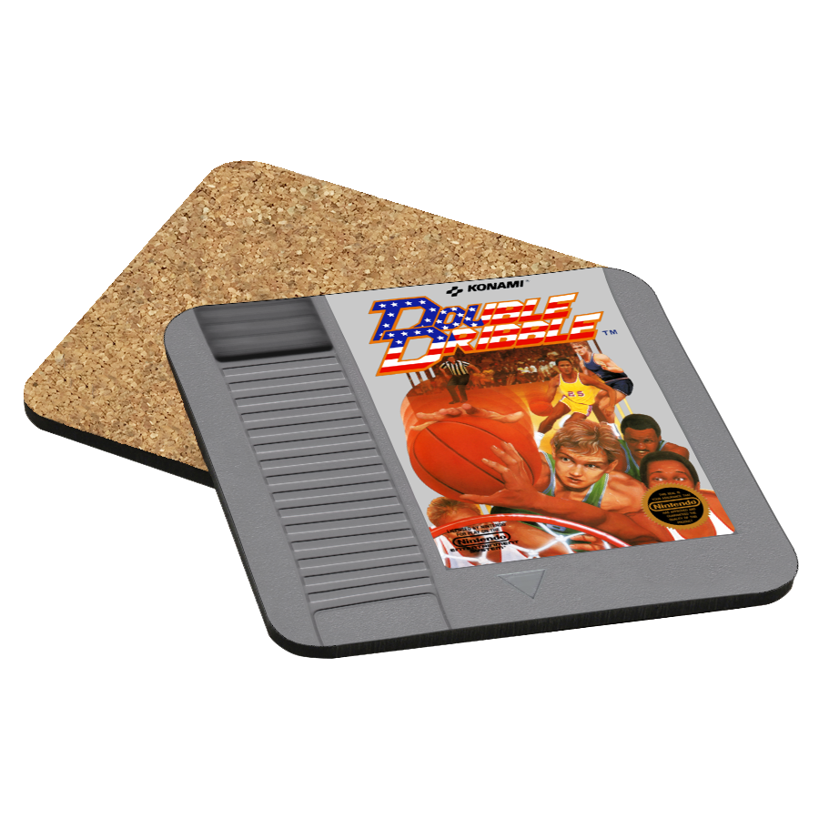 Double Dribble NES Drink Coaster