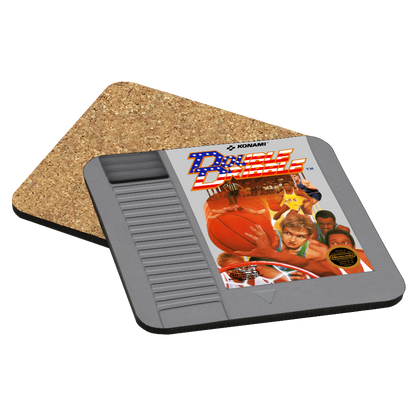 Double Dribble NES Drink Coaster