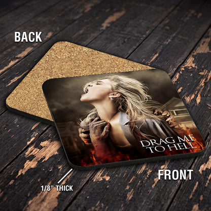 Drag Me To Hell Drink Coaster