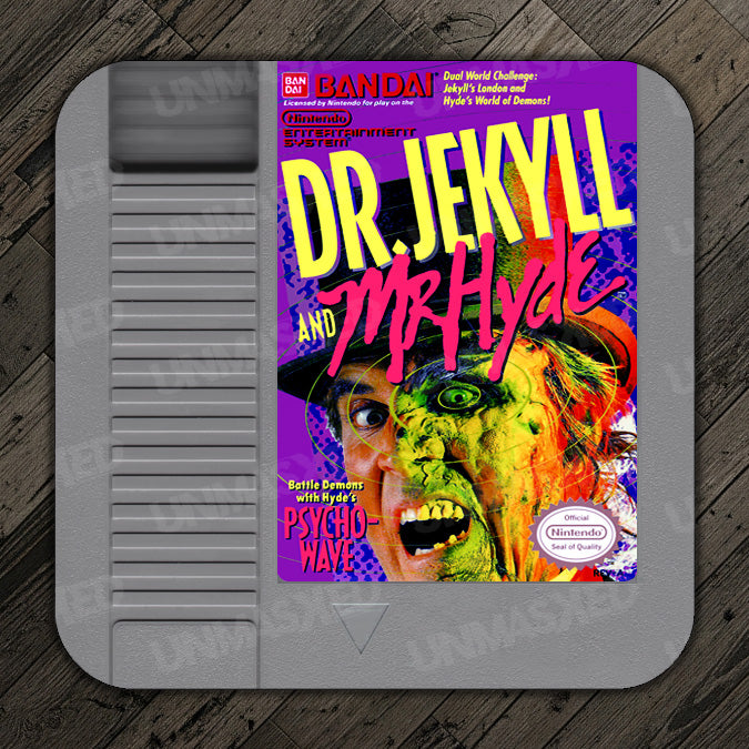Dr. Jekyll and Mr. Hyde NES Drink Coaster