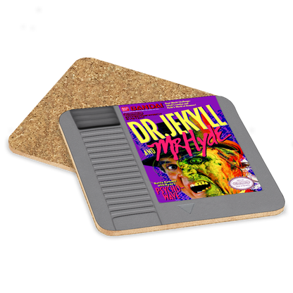 Dr. Jekyll and Mr. Hyde NES Drink Coaster
