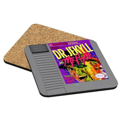 Dr. Jekyll and Mr. Hyde NES Drink Coaster