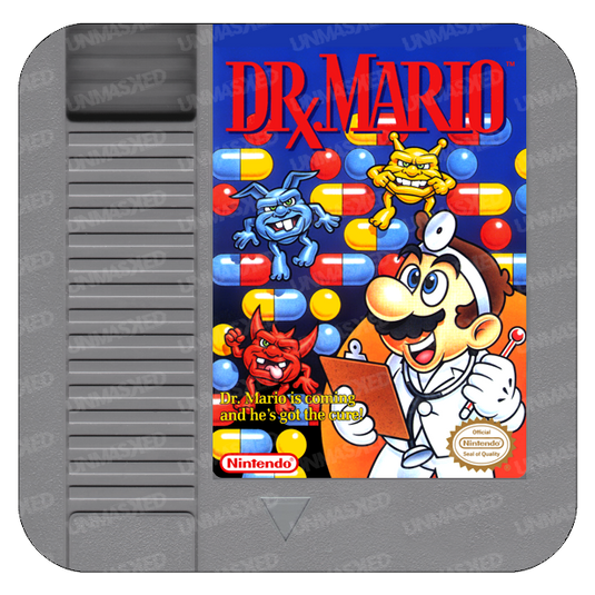 Dr. Mario NES Drink Coaster