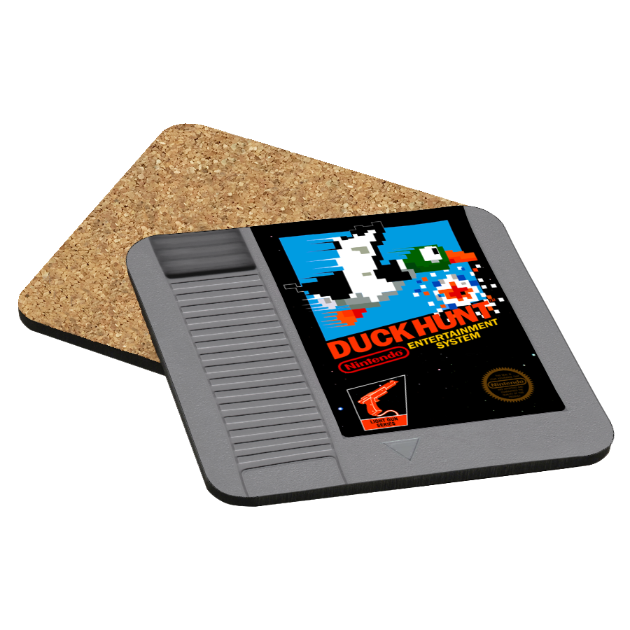 Duck Hunt NES Drink Coaster