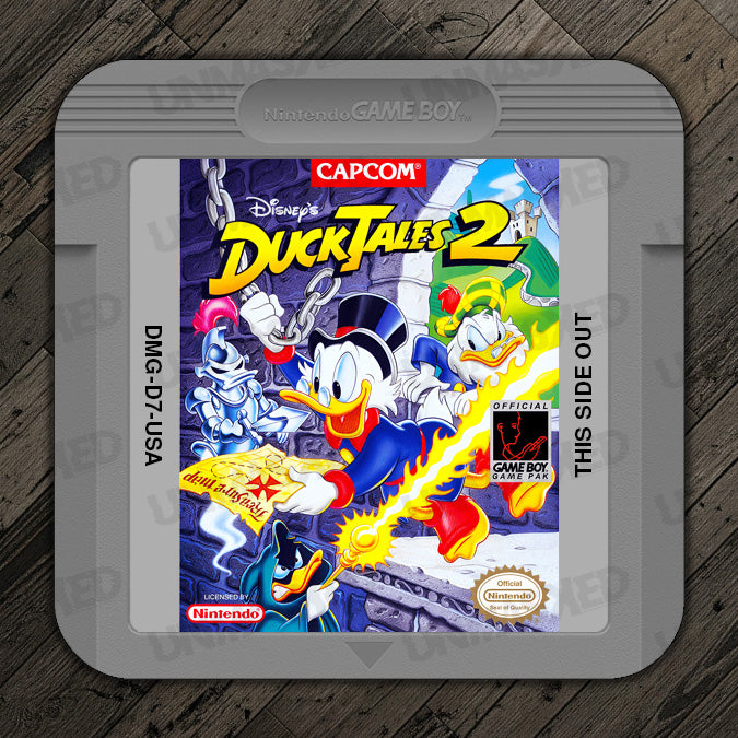 DuckTales 2 Game Boy Drink Coaster