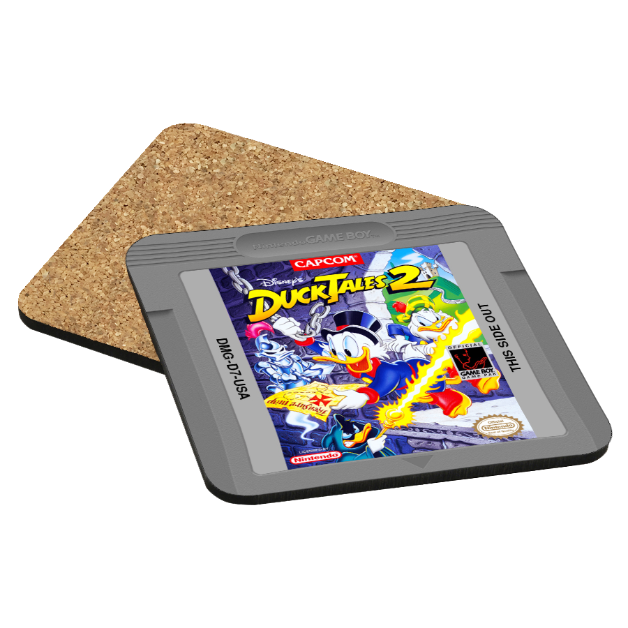 DuckTales 2 Game Boy Drink Coaster