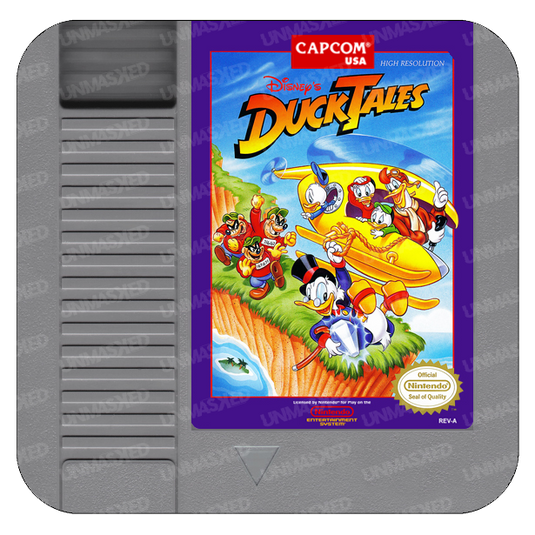 DuckTales NES Drink Coaster