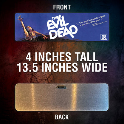 Evil Dead Aluminum Street Sign