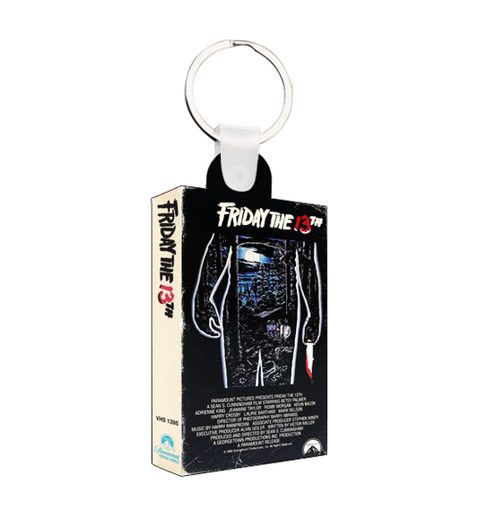 Friday the 13th Mini VHS Keychain