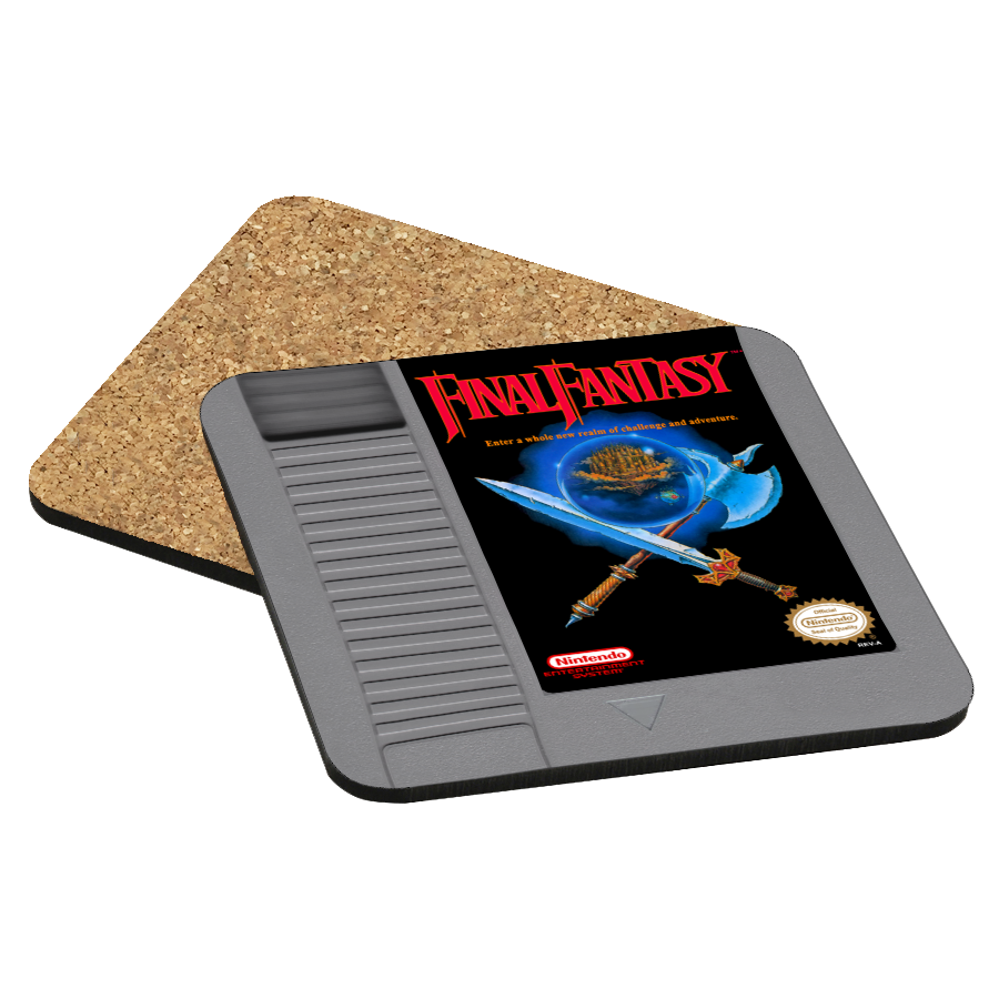 Final Fantasy NES Drink Coaster