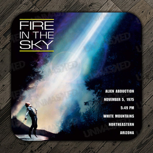 Fire in the Sky Drink Coaster