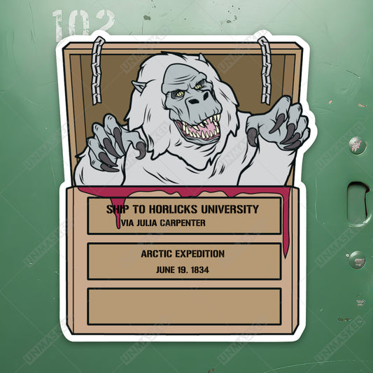 Fluffy the Crate Beast Sticker