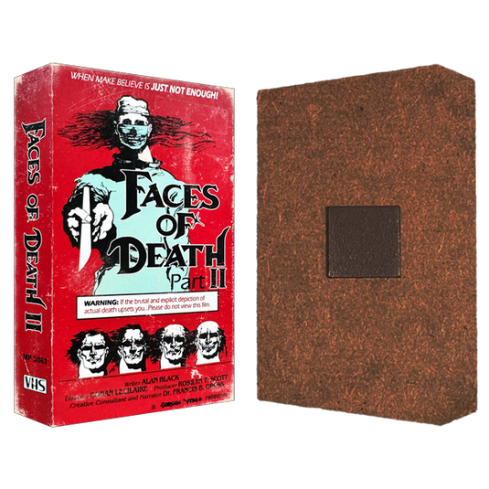 Faces of Death Part II Mini VHS Magnet