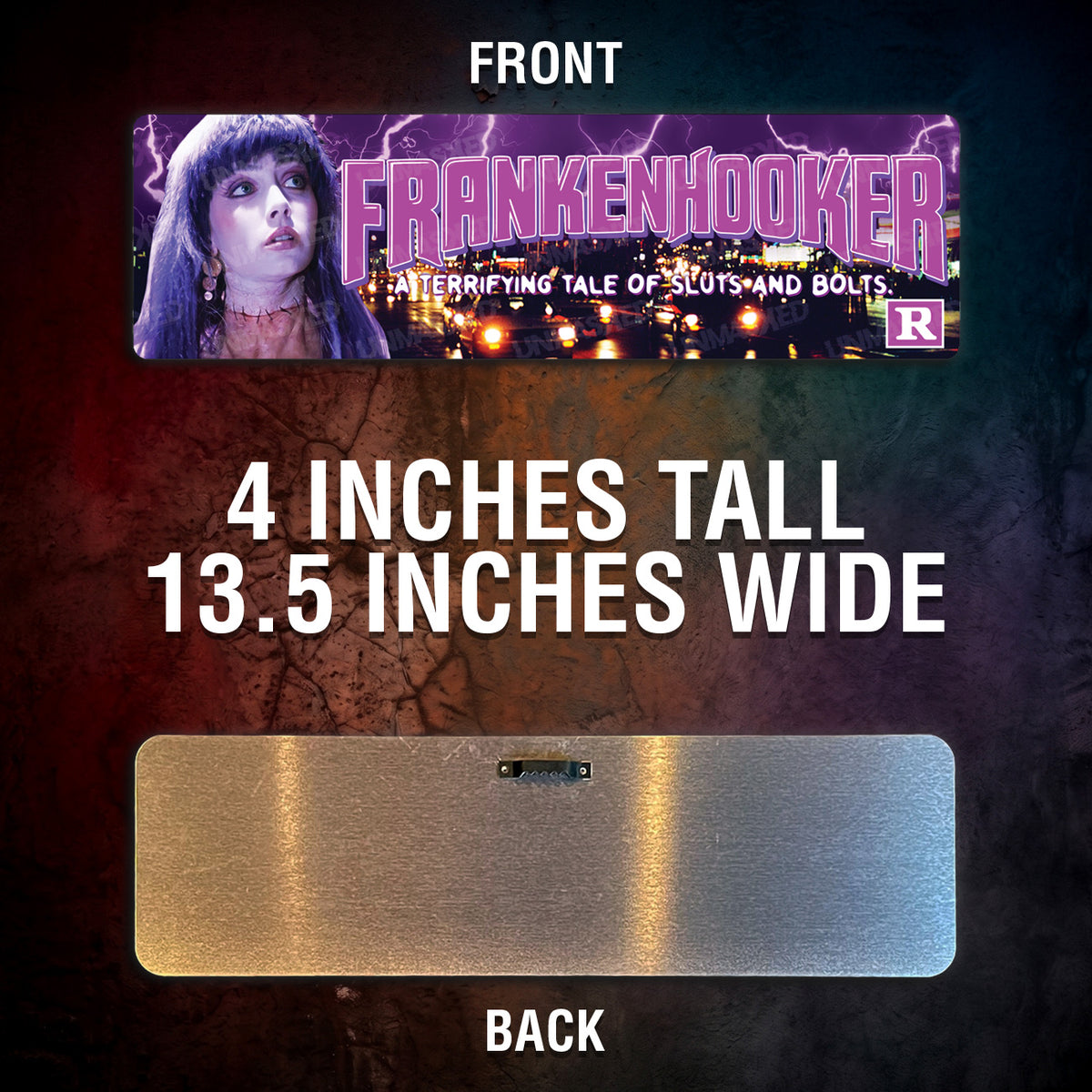 Frankenhooker Aluminum Street Sign