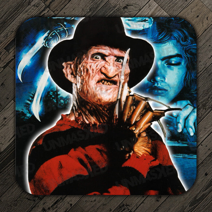 Freddy Krueger Drink Coaster