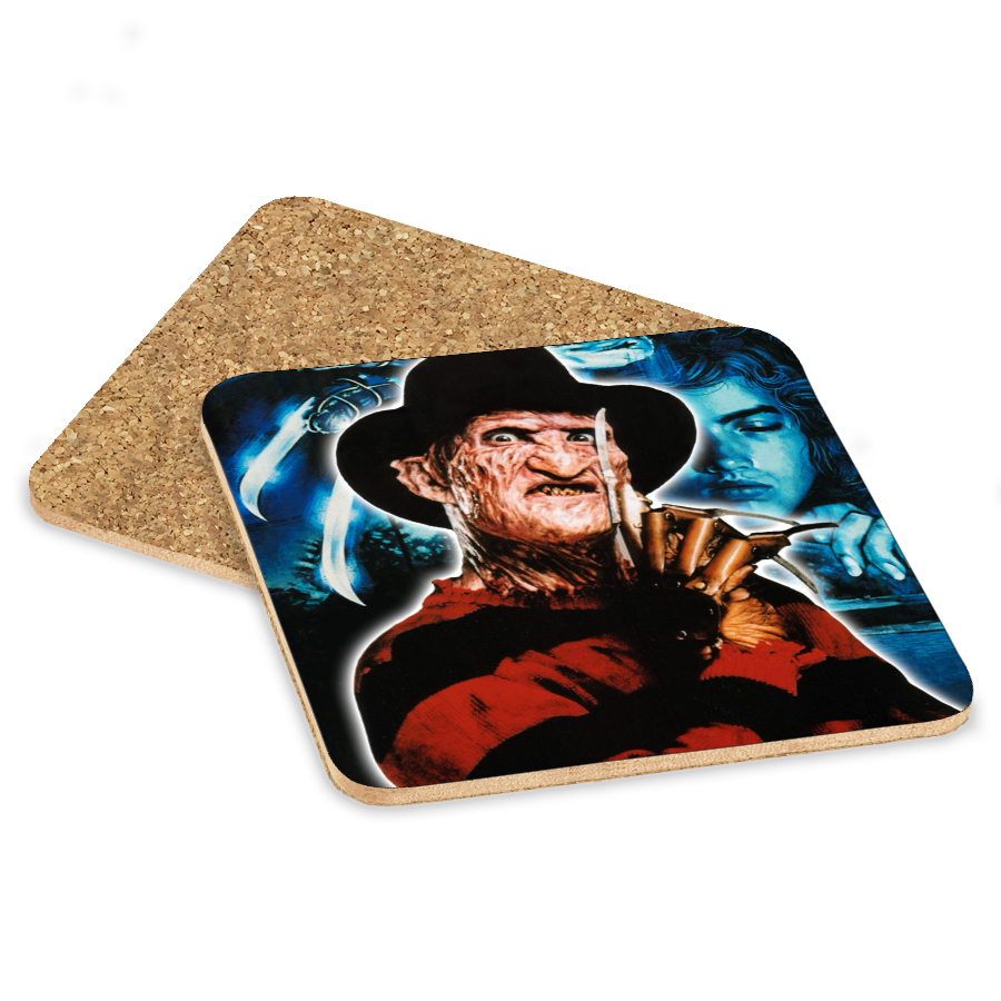 Freddy Krueger Drink Coaster