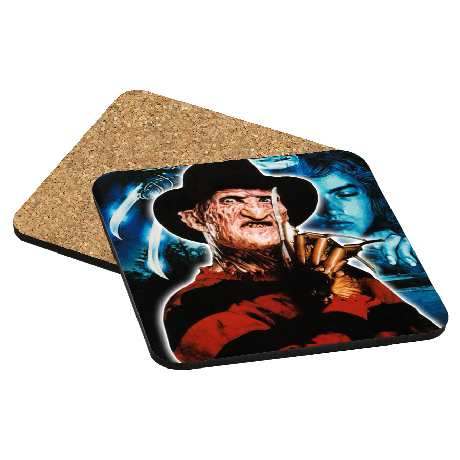 Freddy Krueger Drink Coaster