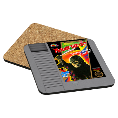 Friday the 13th NES Drink Coaster