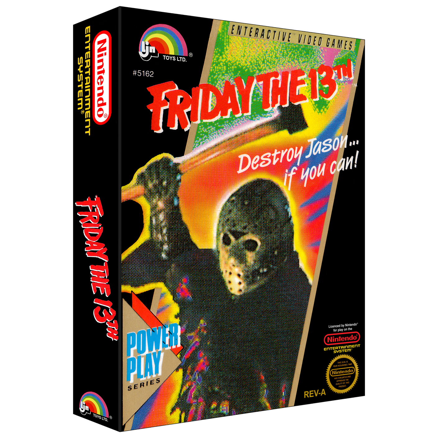 Friday the 13th Oversized NES Plaque
