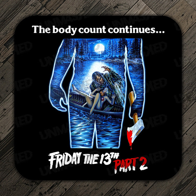 Friday the 13th Part 2 Drink Coaster