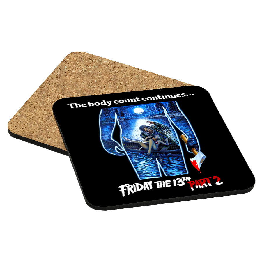 Friday the 13th Part 2 Drink Coaster