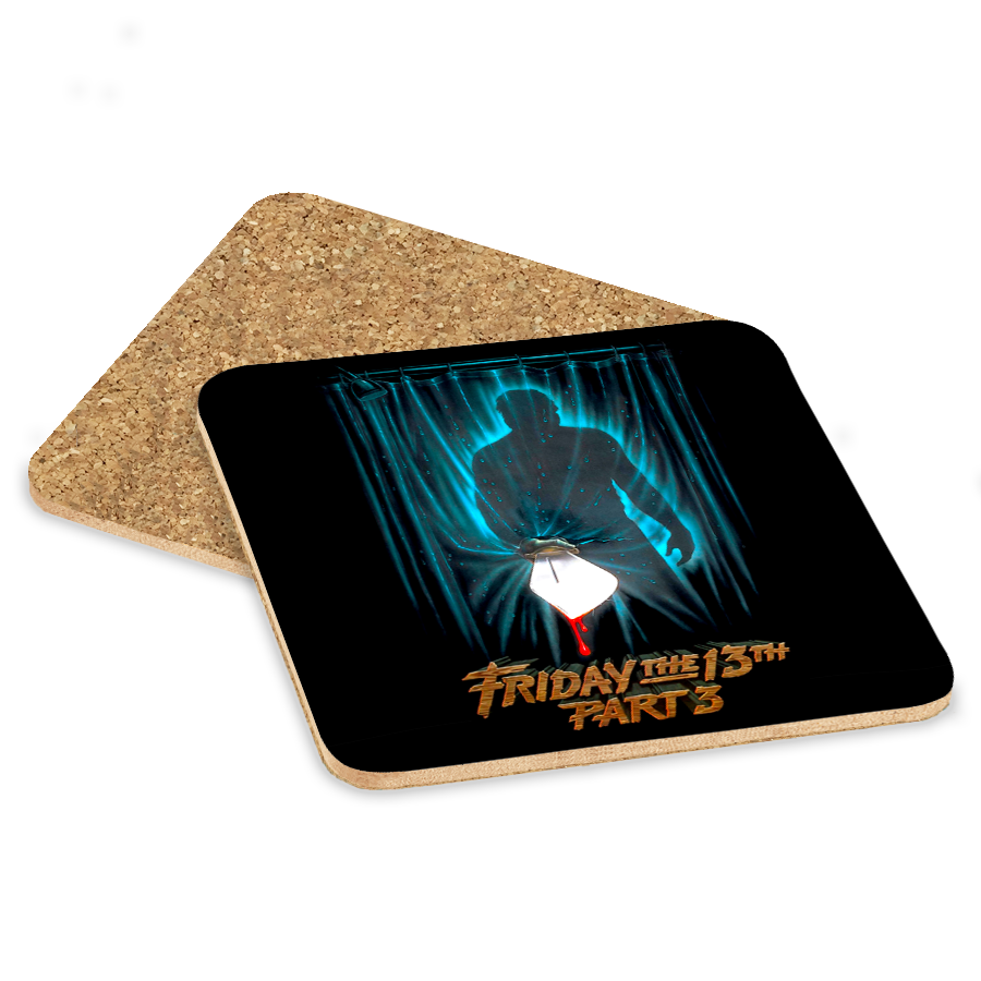 Friday the 13th Part III Drink Coaster