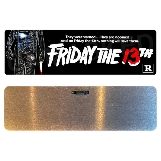 Friday the 13th Aluminum Street Sign