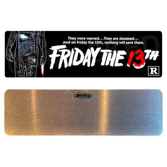 Friday the 13th Aluminum Street Sign